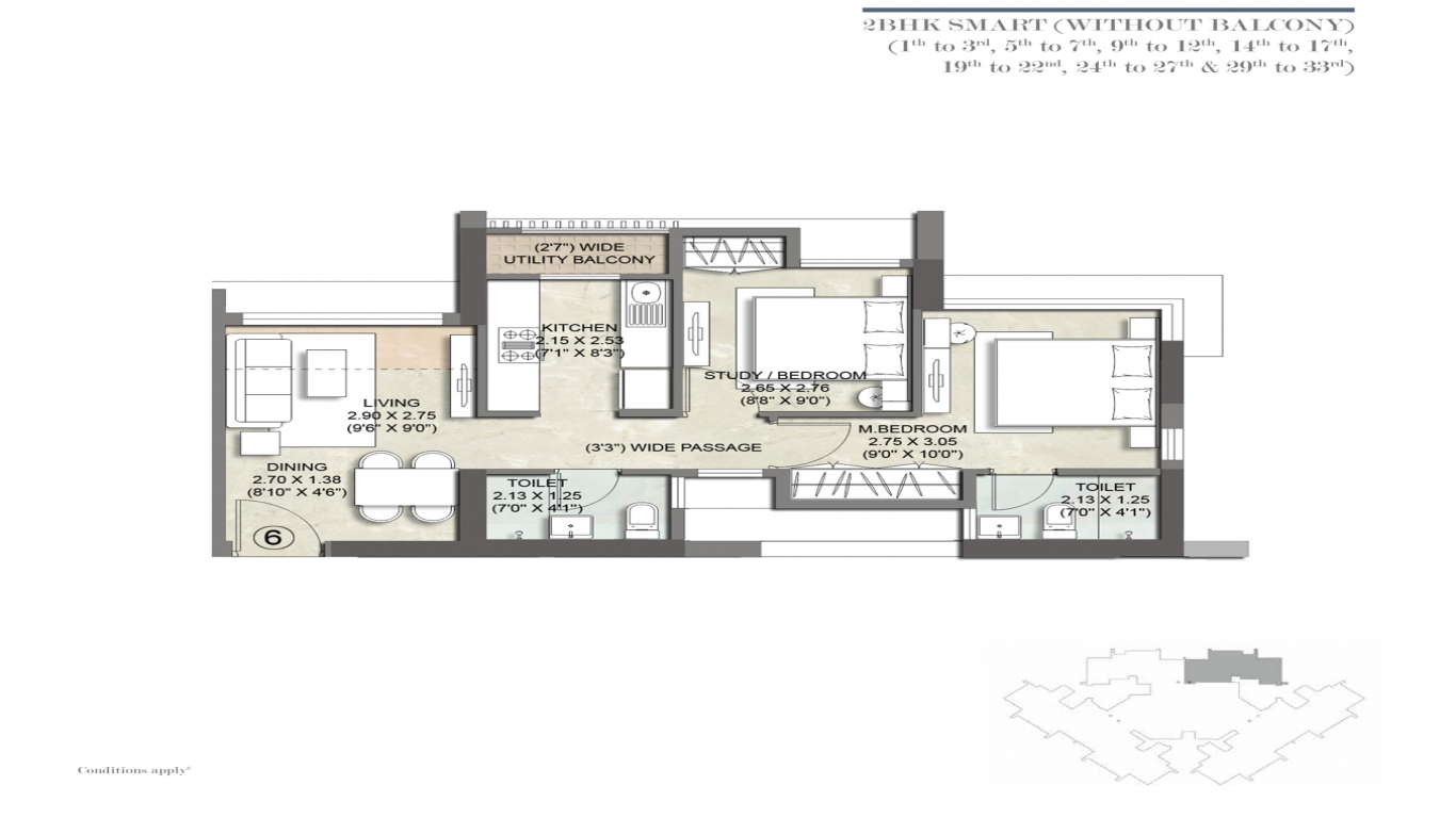 Kalpataru Paramount Offers Lavish 2BHK Starting 99 Lacs